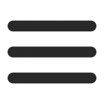 Menu Burger Horizontal SVG Icon
